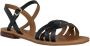 Geox Platte Sandalen Black Dames - Thumbnail 3