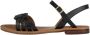 Geox Platte Sandalen Black Dames - Thumbnail 8