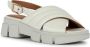 GEOX D35psa00085 Lisbona Sandalen Wit Vrouw - Thumbnail 3