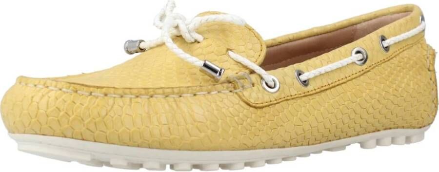 Geox Sailor Shoes Yellow Dames