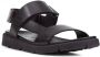 Geox Zwarte platte sandalen voor mannen Black Heren - Thumbnail 4