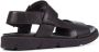 Geox Zwarte platte sandalen voor mannen Black Heren - Thumbnail 6