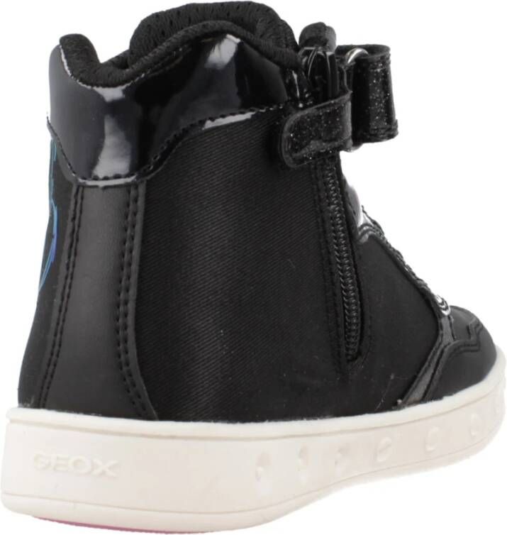 Geox Skylin Veterschoenen Black Dames