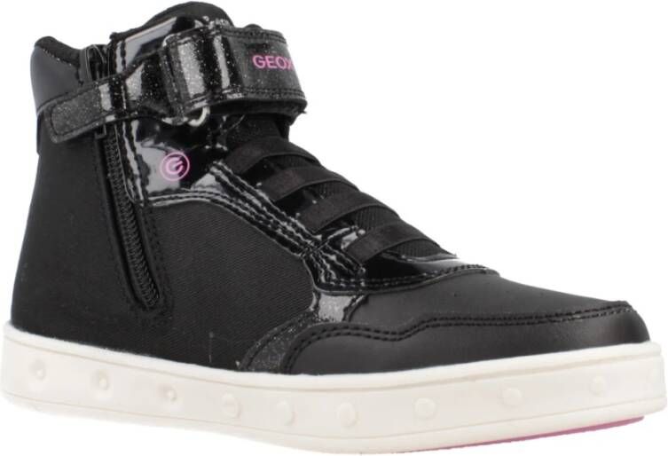 Geox Skylin Veterschoenen Black Dames