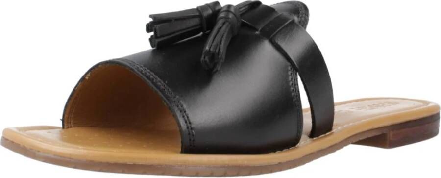 Geox Sliders Black Dames