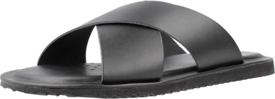 Geox Sliders Black Heren