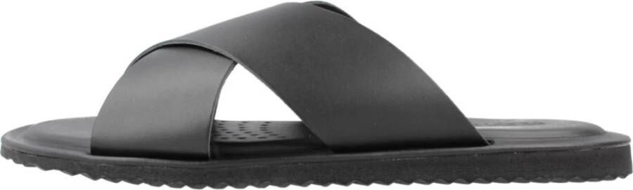 Geox Sliders Black Heren