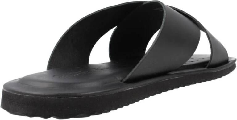 Geox Sliders Black Heren