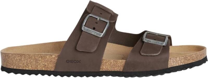 Geox Sliders Bruin Heren