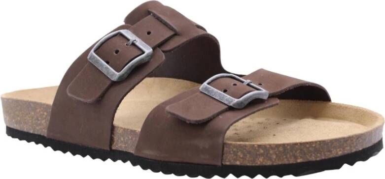 Geox Zomer sliders voor mannen Brown Heren