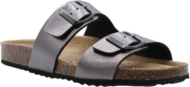 Geox Stijlvolle Zomer Slippers Gray Dames