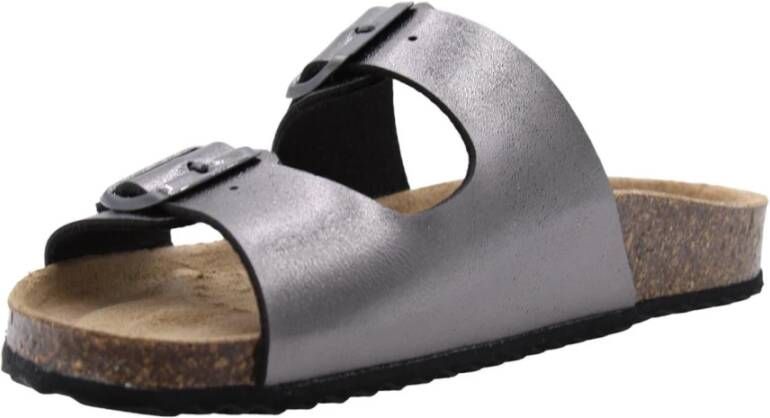 Geox Stijlvolle Zomer Slippers Gray Dames