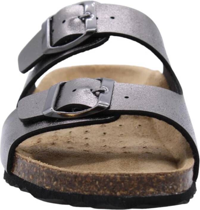 Geox Stijlvolle Zomer Slippers Gray Dames