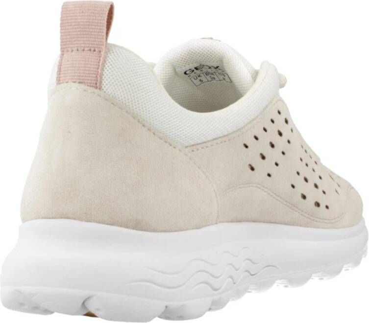 Geox Stijlvolle Casual Sneakers voor Vrouwen Beige Dames