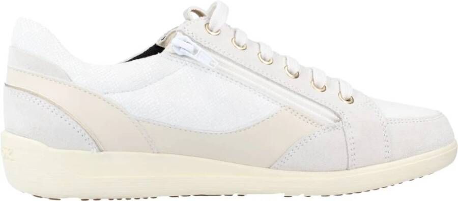 Geox Stijlvolle Casual Damessneakers Beige Dames