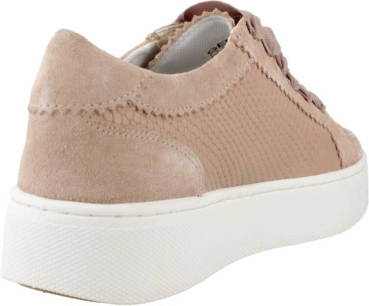 Geox Stijlvolle Damessneakers Beige Dames