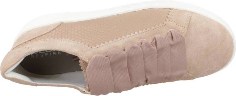 Geox Stijlvolle Damessneakers Beige Dames