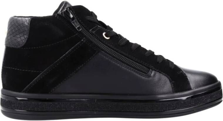 Geox Stijlvolle Damessneakers Black Dames