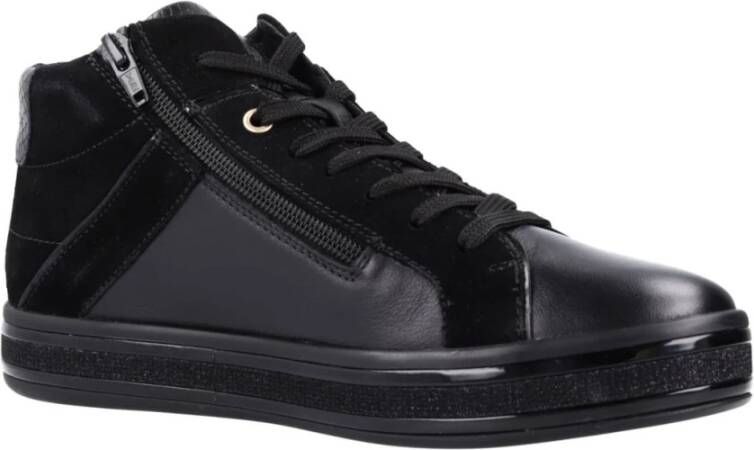 Geox Stijlvolle Damessneakers Black Dames