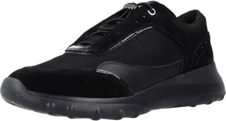 Geox Stijlvolle Dames Casual Sneakers Black Dames