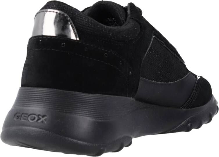 Geox Stijlvolle Dames Casual Sneakers Black Dames