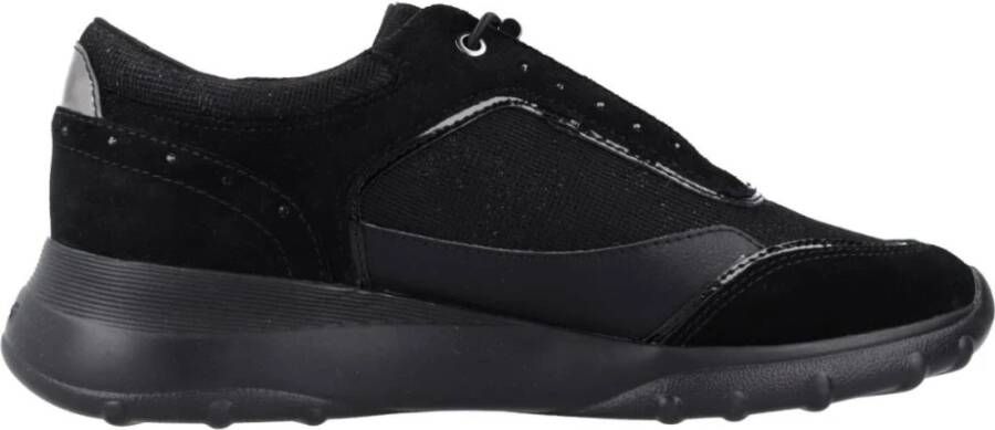 Geox Stijlvolle Dames Casual Sneakers Black Dames