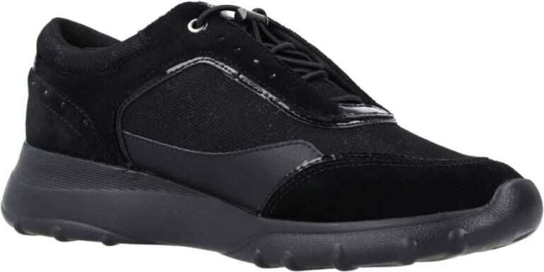 Geox Stijlvolle Dames Casual Sneakers Black Dames