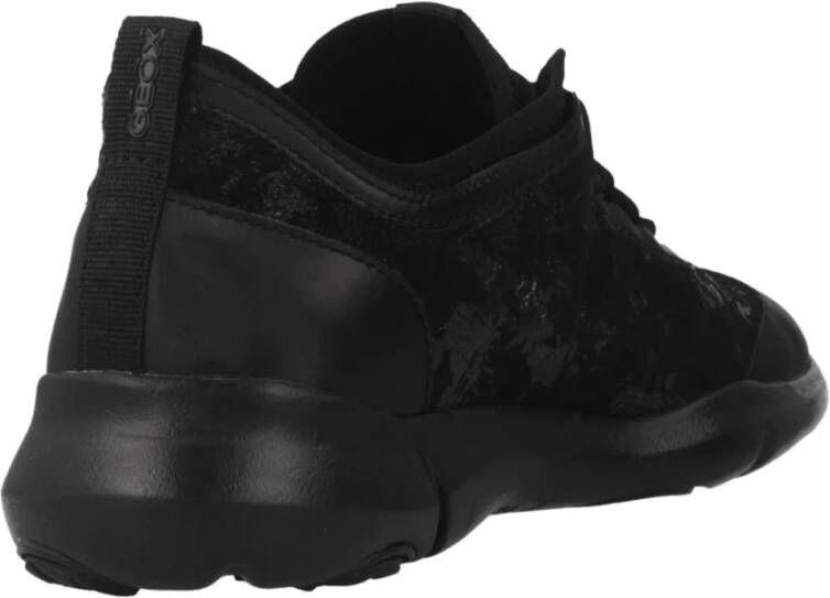 Geox Stijlvolle Nebula X Sneakers voor Vrouwen Black Dames