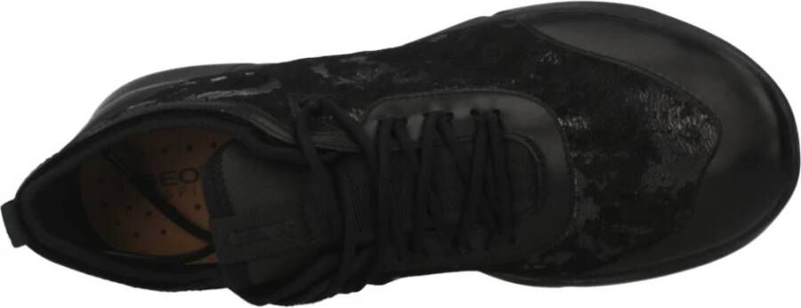 Geox Stijlvolle Nebula X Sneakers voor Vrouwen Black Dames