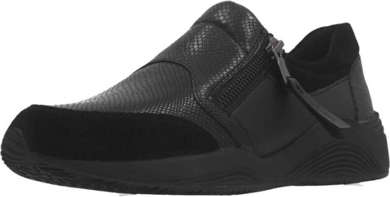 Geox Stijlvolle Damessneakers Black Dames