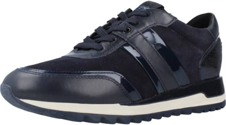 Geox Stijlvolle Casual Sneakers voor Vrouwen Black Dames