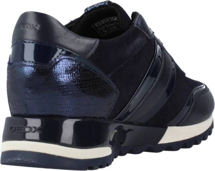 Geox Stijlvolle Casual Sneakers voor Vrouwen Black Dames