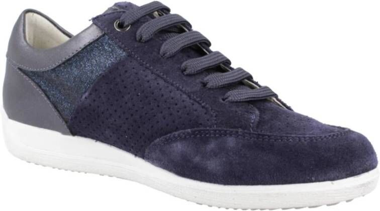 Geox Stijlvolle Dames Casual Sneakers Blue Dames