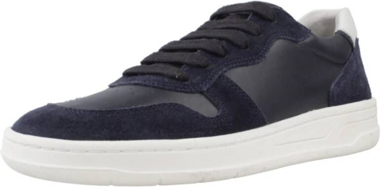 Geox Moderne Stijlvolle Sneakers Blue Heren