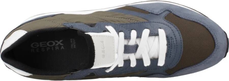 Geox Stijlvolle Herensneakers Gray Heren