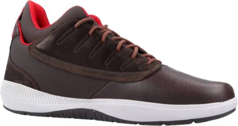 Geox Moderne Sneakers voor Stijlvolle Mannen Brown Heren