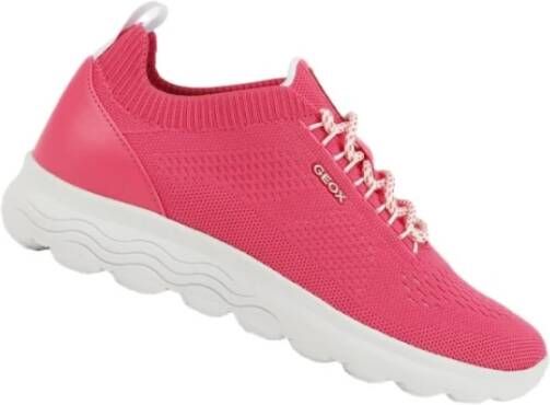 Geox Sneakers D Spherica A Tess. A Maglia D15Nua 0006K Roze Dames