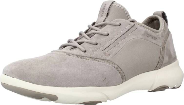 Geox Stijlvolle Nebula S Damessneakers Gray Dames