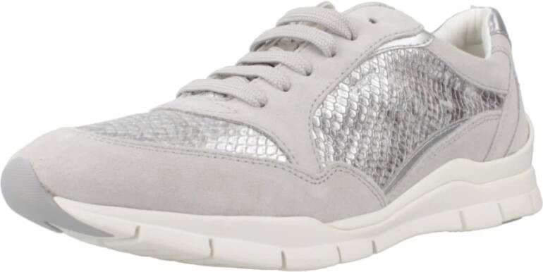 Geox Stijlvolle Damessneakers Gray Dames