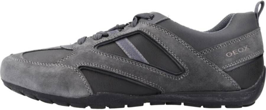 Geox Stijlvolle Herensneakers Gray Heren