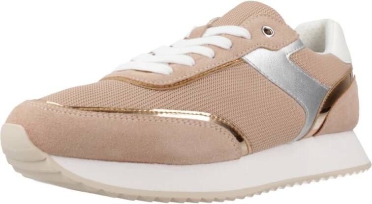 Geox Stijlvolle Casual Sneakers voor Vrouwen Pink Dames