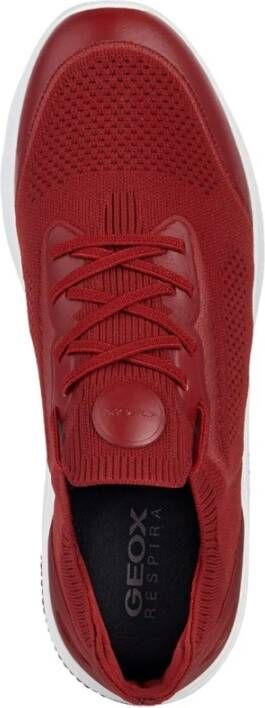 Geox Sneakers Rood Heren