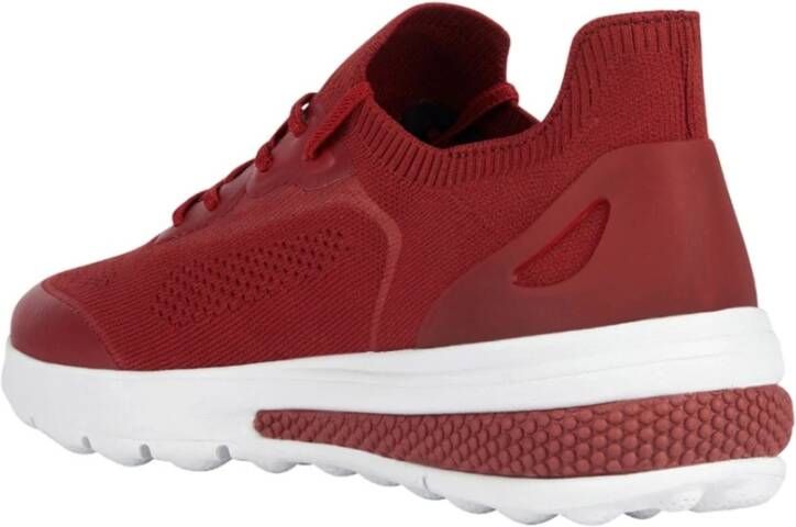 Geox Sneakers Rood Heren