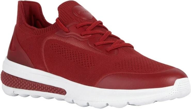 Geox Sneakers Rood Heren