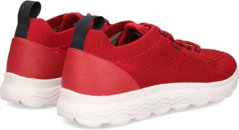 Geox Sneakers Rood Heren