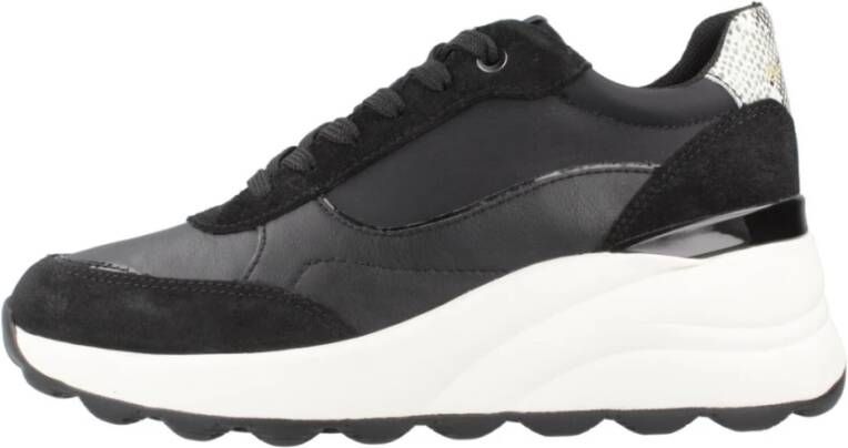 Geox Sneakers Spherica Ec13 Black Dames