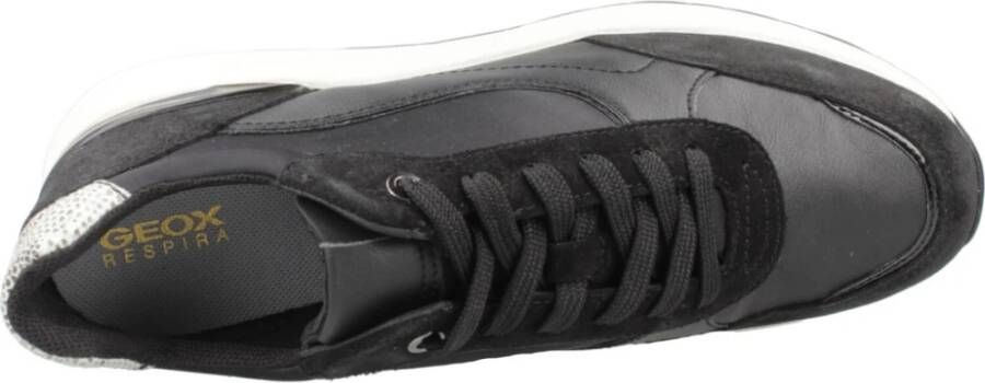 Geox Sneakers Spherica Ec13 Black Dames