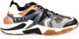 Geox Sneakers met Ronde Neus en Logo Zool Multicolor Heren - Thumbnail 3