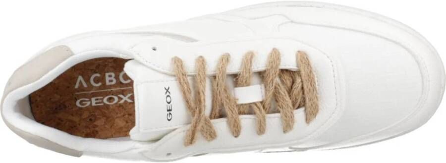 Geox Stijlvolle Herensneakers White Heren