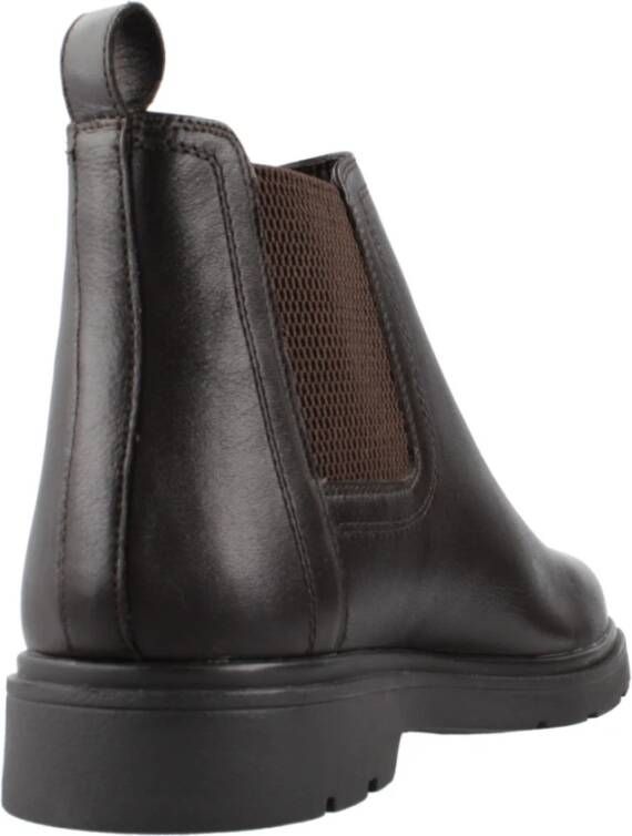 Geox Spherica Chelsea Boots Brown Heren